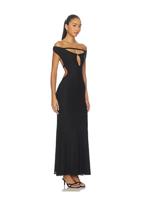 Tiger Mist Kerrigan Maxi Dress in Black. Size M. Also in L.