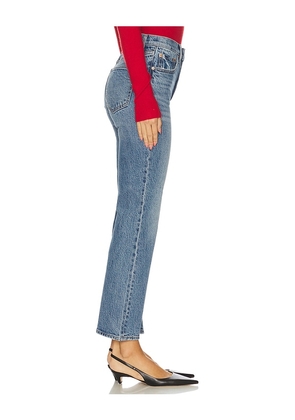 PISTOLA Ally High Rise Vintage Ankle Boot Jeans in Blue. Size 27. Also in 24, 33.