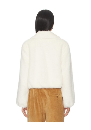Steve Madden Evanie Coat in Cream. Size M. Also in S, XS, L.