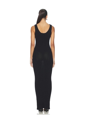 SNDYS Baha Maxi Dress in Black. Size M. Also in S, L, XL, XXL.