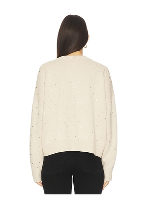 PISTOLA Steph Crew Neck Sweater in Ivory. Size M. Also in L.