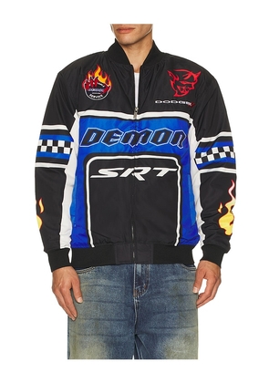 REASON Dodge Racing Jacket in Black. Size M. Also in XL/1X.