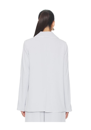 SNDYS Lyns Blazer in Baby Blue. Size M. Also in L, S, XL, XS, XXS.