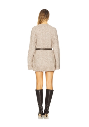 SEROYA Daniela Sweater in Beige. Size M. Also in L, S, XS.