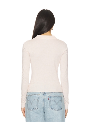 SNDYS Veda Long Sleeve Top in Cream. Size M. Also in S.