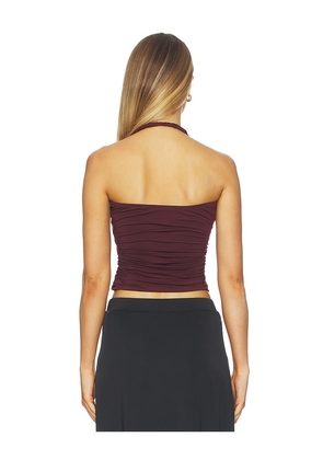 SNDYS Ash Tank Top in Wine. Size M. Also in L.