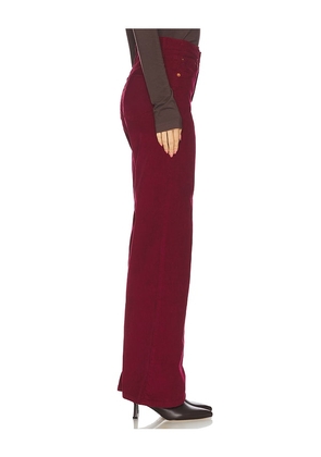 RE/DONE High Rise Wide Leg Jeans in Red. Size 25. Also in 24, 28, 29, 32.