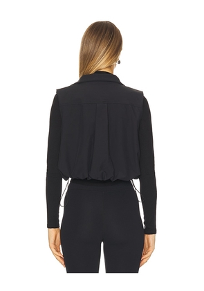 Port de Bras Miko Vest in Black. Size L. Also in M, S, XL.