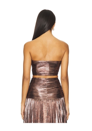 retrofete Floriana Top in Pink. Size M. Also in S, L.
