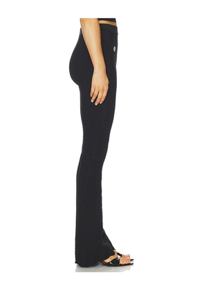 retrofete Joliet Knit Pant in Black. Size L. Also in XS, S.