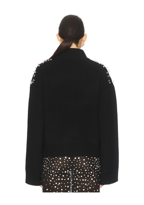 retrofete Christa Sweater in Black. Size M. Also in XS, S, XL.