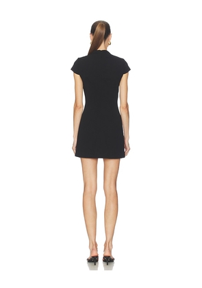 Runaway The Label Vieno Keyhole Fitted Mini Dress in Black. Size L. Also in S, XS, M, XL, XXL.