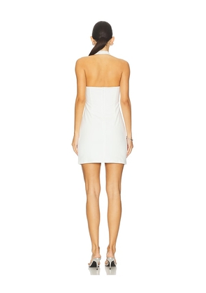 Runaway The Label Franca Mini Dress in White. Size M. Also in S, XS, L, XL.