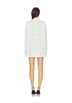 Stone Cold Fox x REVOLVE Tanya Blazer Dress in Ivory. Size M. Also in XS, S, L.