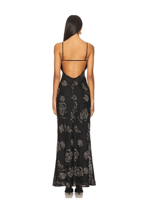 SAU LEE Celeste Gown in Black. Size 00. Also in 2, 0, 10.