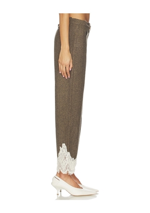 SIEDRES Vivienne Pant in Beige. Size 32. Also in 34.