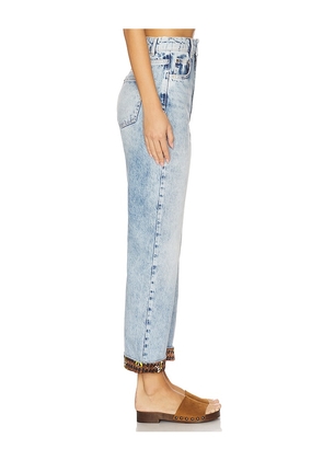 SIEDRES Daky Straight Leg in Denim-Light. Size 36. Also in 34, 38.