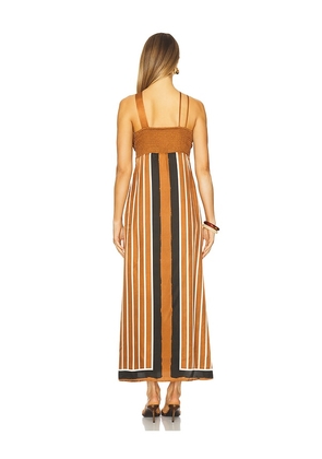 Sancia Ellery Dress in Brick. Size M. Also in XS, S, L.