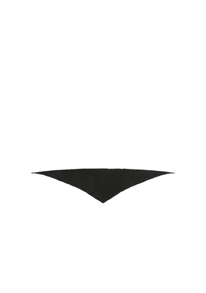 petit moments Courchevel Triangle Scarf in Black.