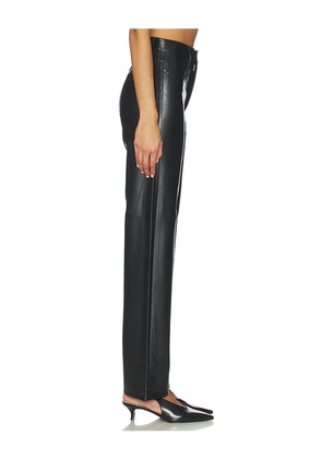 PISTOLA Cassie Super High Rise Straight in Black. Size 24. Also in 23, 25, 26, 27, 28, 30, 32, 33.