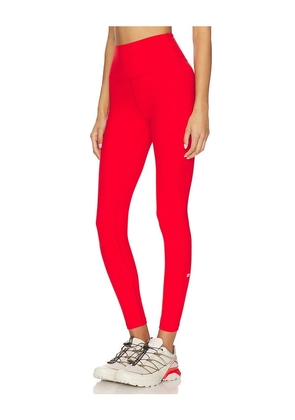 Splits59 Sprint High Waist Rigor 7/8 Legging in Red. Size M. Also in L, XL.