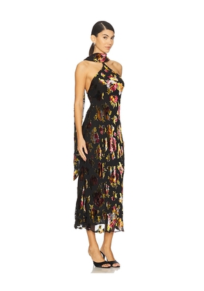 RIXO Hayley Dress in Black. Size M. Also in XS, S.