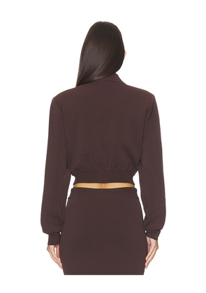 SEROYA Ophelia Sweater in Brown. Size M. Also in L, XS, XXS.