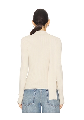Rag & Bone Gianna Button Up Top in Beige. Size M. Also in S, XS, L.