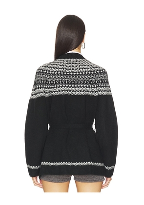 Stitches & Stripes Wilder Wrap Cardigan in Black. Size XL. Also in S, M.