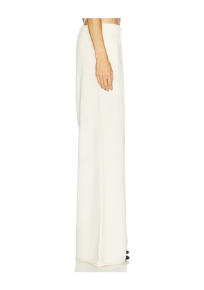 SRG Sukki Cashmere Knit Pant in Cream. Size S. Also in M, L, XL.