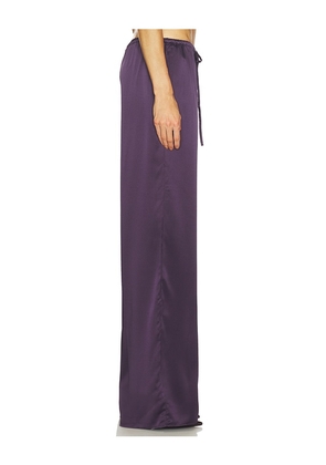 SRG Phoenix Silk Pant in Purple. Size M. Also in XXS, XS, S, L.