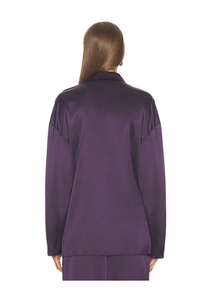 SRG Finley Silk Top in Purple. Size S. Also in XS, M, L.