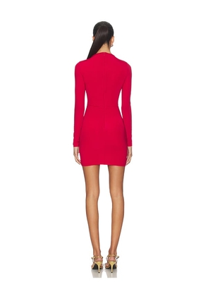 superdown Sarah Cut Out Dress in Red. Size XS. Also in XXS, S, M, L, XL.