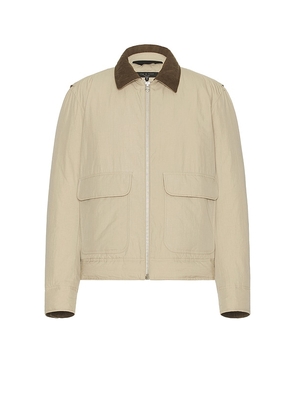 Rag & Bone Derrick Filled Jacket in Cream. Size S. Also in M.