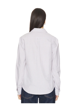 Quiet Golf Oxford Buttonup Shirt in Brown. Size M. Also in S, L.