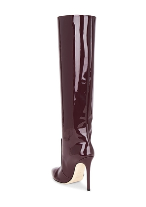 Paris Texas Stiletto Boot 105 in Burgundy. Size 38. Also in 37.5.