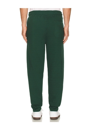 Prince Tennis Fleece Pant in Green. Size M. Also in S, L, XL/1X.