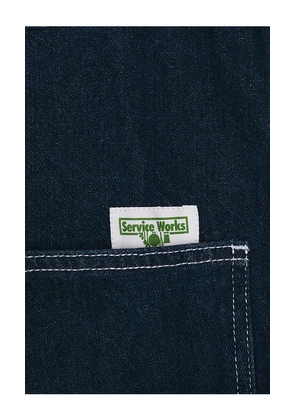 Service Works Denim Coverall 2.0 Jacket in Blue. Size M. Also in S.