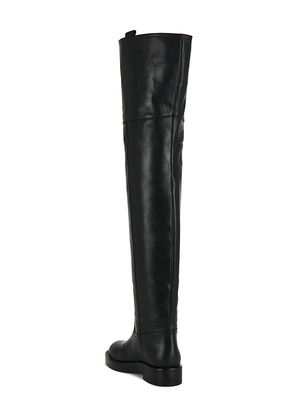 Paris Texas Napa Over The Knee Boot in Black. Size 37. Also in 36.5.
