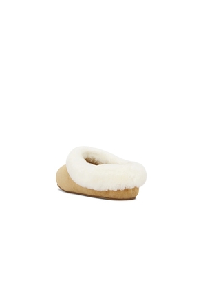 RAYE Cleo Slide in Tan. Size 8. Also in 7, 9, 10.