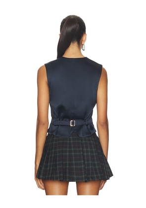 Ronny Kobo Lily Vest in Dark Green. Size S. Also in XS, M.