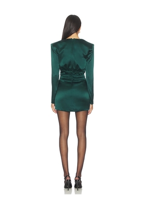 Ronny Kobo Kit Dress in Dark Green. Size S. Also in XS, M, L.