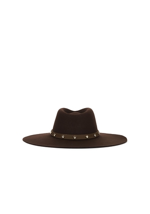 Rag & Bone Brynn Fedora in Brown. Size L. Also in S, M.