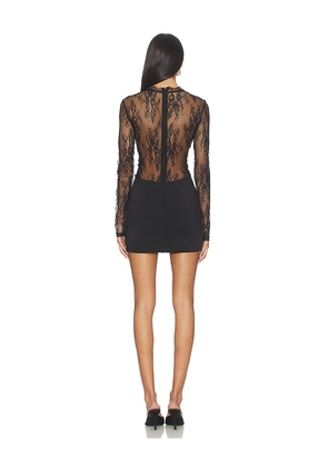 superdown Kelliann Mini Dress in Black. Size M. Also in XS, S, L, XL.