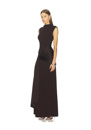 SRG Jia Dress in Chocolate. Size S. Also in XXS, XS, M.