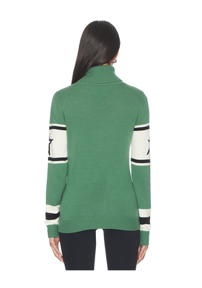Perfect Moment Apres Sweater in Green. Size S. Also in XS, M, L.