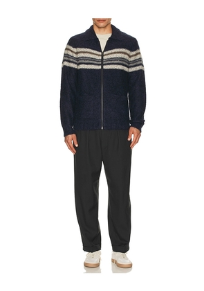 Rails Seldon Full Zip Cardigan in Navy. Size M. Also in L, XL/1X.