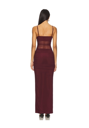superdown Celeste Maxi Dress in Purple. Size M. Also in XS, S, L, XL.