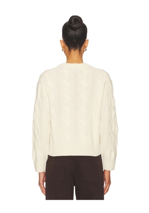 Polo Ralph Lauren Cable Knit Wool Cashmere Cardigan in Cream. Size S. Also in XL.