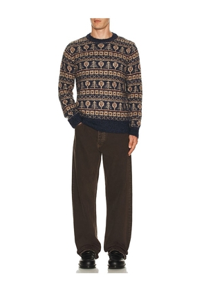 Rails Lars Sweater in Blue. Size M. Also in S, L, XL/1X.